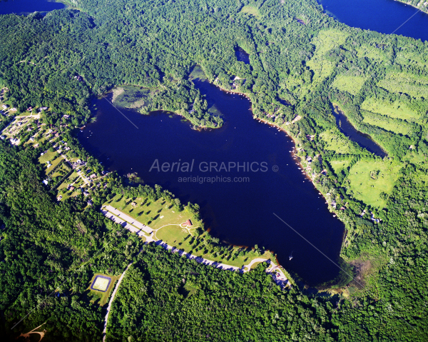 Big Fish Lake in Oakland County, Michigan